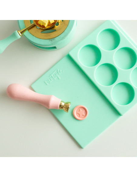 Mini sello de lacre (sin mango) estrella de Mintopía