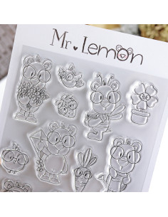 Set de sellos Mr. Lemon Primavera, de Andrea la gafotas 2