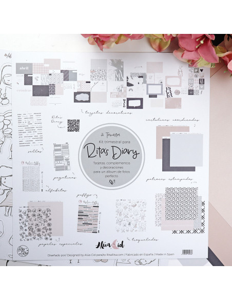 Kit Segundo Trimestre para Rita's Diary 2024