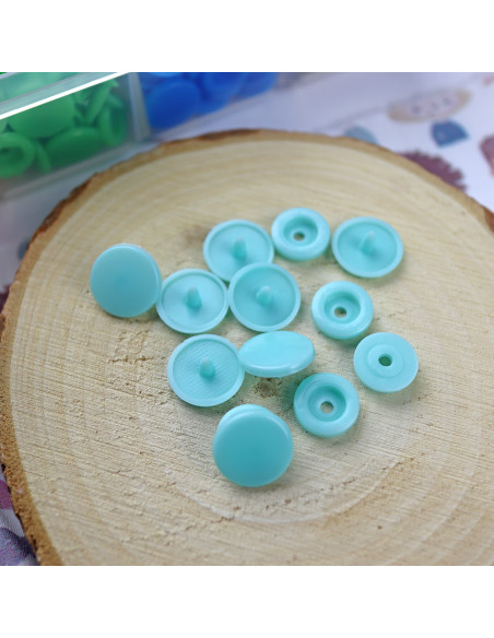 Broches plásticos de presión Aqua