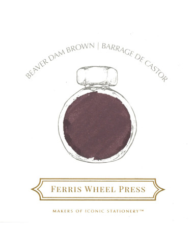 Tintero Vidrio 38ml - Beaver Dam Brown