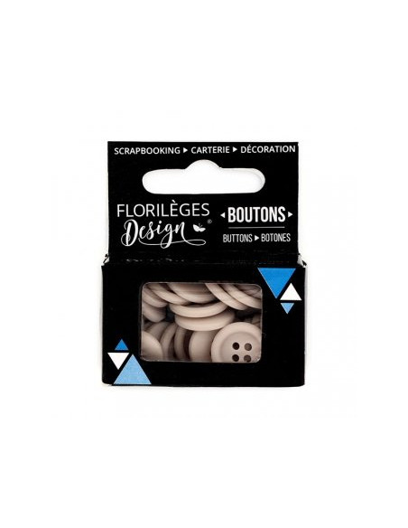 Botón flg fil de lin