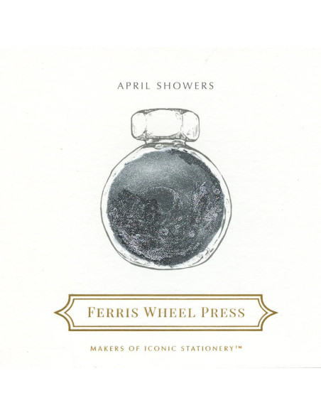 Tintero Vidrio 38ml - April Showers