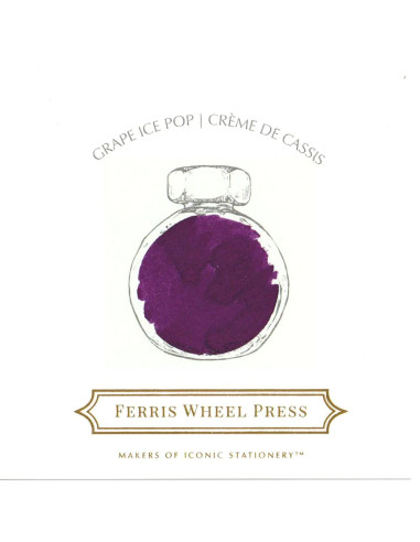 Tintero Vidrio 38ml - Grape Ice Pop