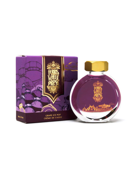 Tintero Vidrio 38ml - Grape Ice Pop