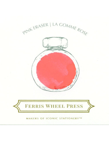 Tintero Vidrio 38ml - Pink Eraser