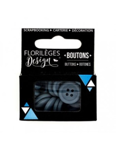 Botón flg agua marina