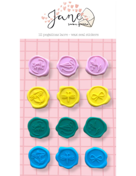 Pegatinas Lacre Jane de Sami Garra