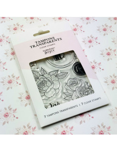 Sello La vie en Rose de Florilèges 2