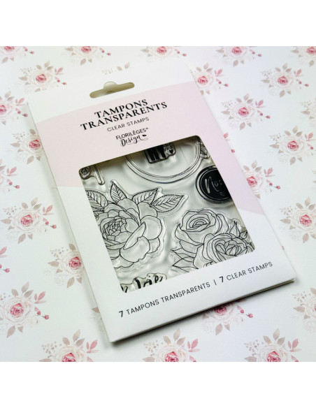 Sello La vie en Rose de Florilèges