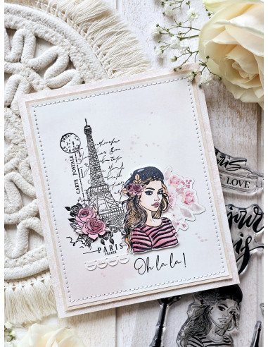 Sello I Love Paris, La vie en Rose de Florilèges