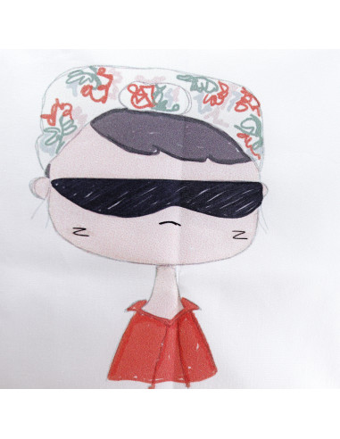 Panel de tela Thelma, Destino de Alúa Cid