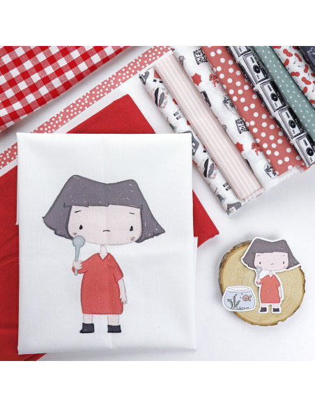 Panel de tela Destino, Destino de Alúa Cid