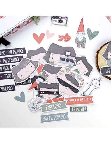 Set de Troquelados Destino de Alúa Cid