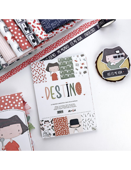 Bloc pequeño 6x8" Destino de Alúa Cid