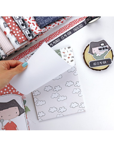 Bloc pequeño 6x8" Destino de Alúa Cid