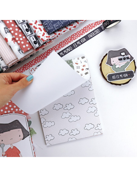 Bloc pequeño 6x8" Destino de Alúa Cid