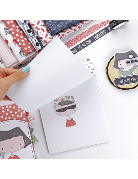 Bloc pequeño 6x8" Destino de Alúa Cid