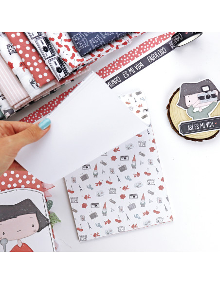 Bloc pequeño 6x8" Destino de Alúa Cid