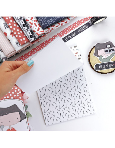 Bloc pequeño 6x8" Destino de Alúa Cid