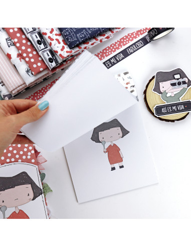 Bloc pequeño 6x8" Destino de Alúa Cid