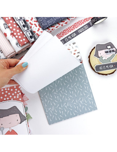 Bloc pequeño 6x8" Destino de Alúa Cid