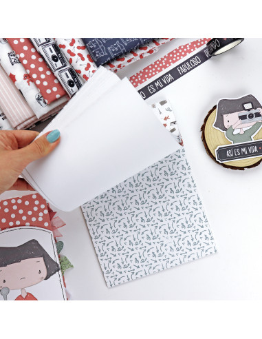 Bloc pequeño 6x8" Destino de Alúa Cid