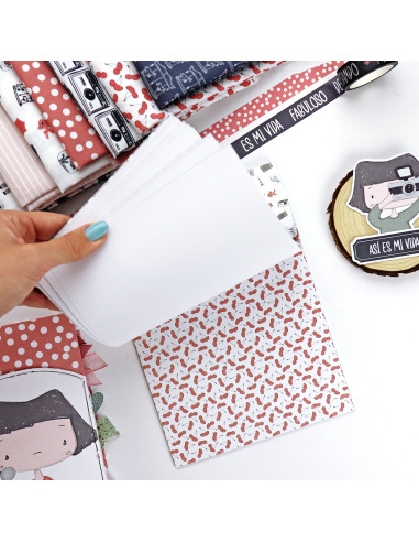 Bloc pequeño 6x8" Destino de Alúa Cid