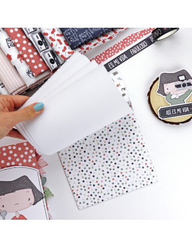 Bloc pequeño 6x8" Destino de Alúa Cid