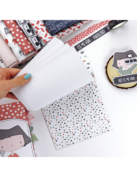 Bloc pequeño 6x8" Destino de Alúa Cid