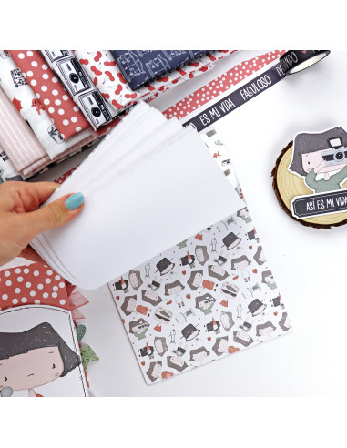 Bloc pequeño 6x8" Destino de Alúa Cid