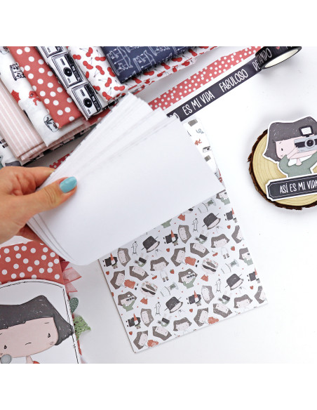 Bloc pequeño 6x8" Destino de Alúa Cid