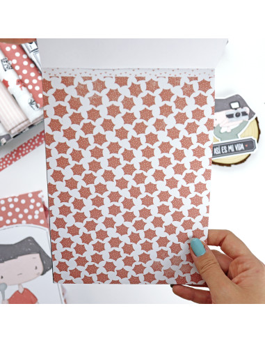 Bloc pequeño 6x8" Destino de Alúa Cid