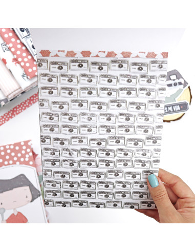 Bloc pequeño 6x8" Destino de Alúa Cid