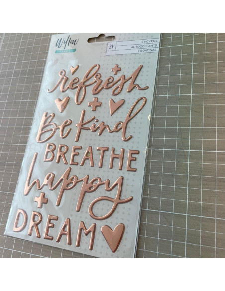 Pegatinas Puffy Willow One Canoe Two