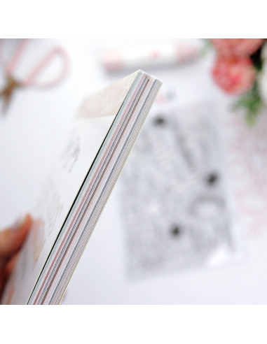 Bloc de papel Colores Sólidos para tarjetería...