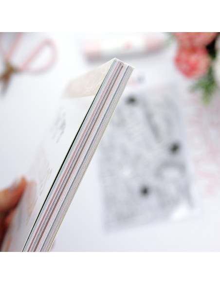 Bloc de papel Colores Sólidos para tarjetería Rita's Diary