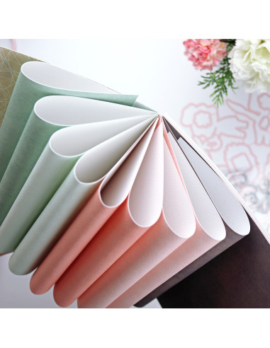 Bloc de papel Colores Sólidos para tarjetería...