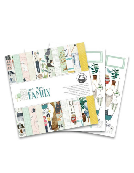 Bloc 12x12" We Are Family de P13