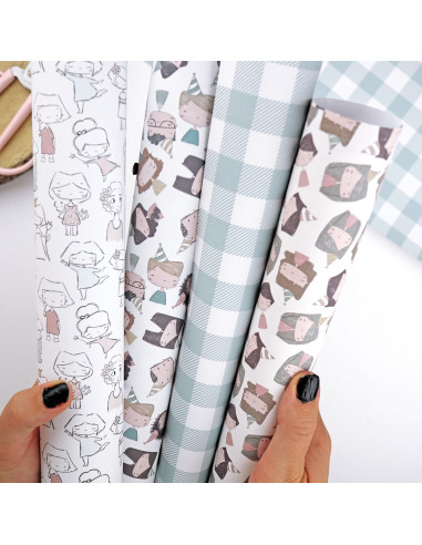 Papel laminado Popurrí, 1Década de Alúa Cid