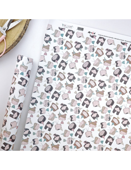 Papel laminado Popurrí, 1Década de Alúa Cid