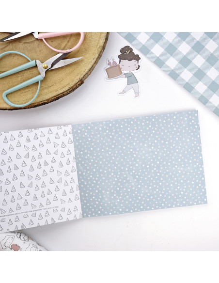 Bloc pequeño 6x8" 1Década de Alúa Cid