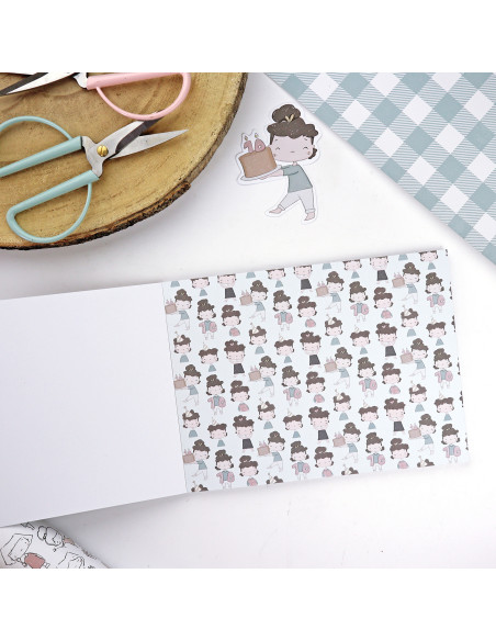 Bloc pequeño 6x8" 1Década de Alúa Cid