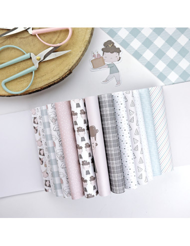 Bloc pequeño 6x8" 1Década de Alúa Cid