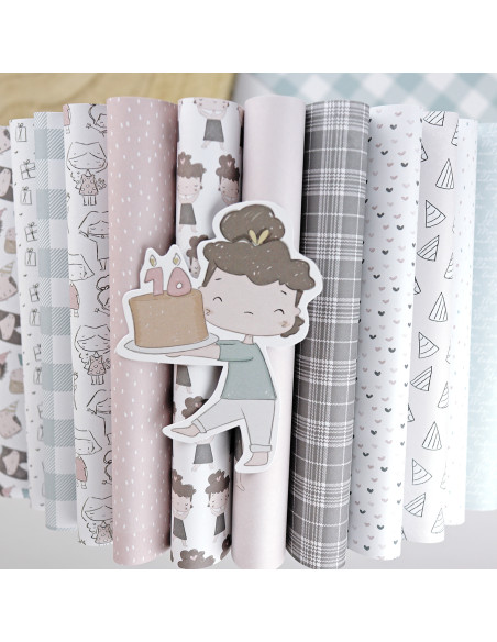 Bloc pequeño 6x8" 1Década de Alúa Cid