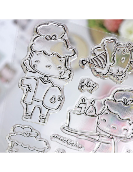 Sello 10 años con Rita, 1Década de Alúa Cid