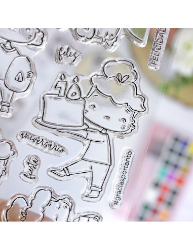 Sello 10 años con Rita, 1Década de Alúa Cid