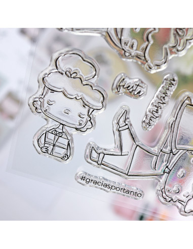 Sello 10 años con Rita, 1Década de Alúa Cid