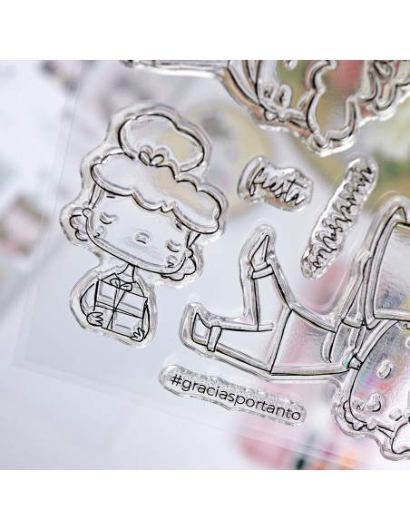 Sello 10 años con Rita, 1Década de Alúa Cid