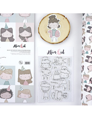 Sello 10 años con Rita, 1Década de Alúa Cid